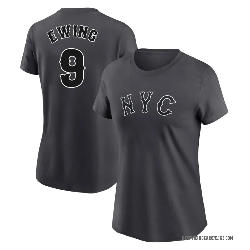 A.J. Ewing Women's New York Mets Graphite 2024 City Connect Fuse T-Shirt