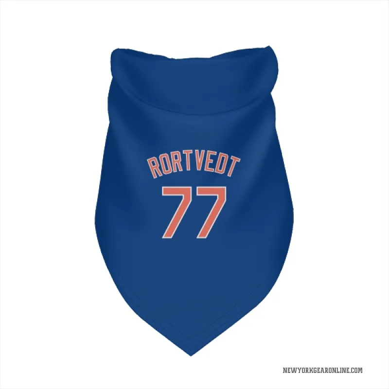 Ben Rortvedt  Royal New York Mets  Cat & Dog Pet Bandana