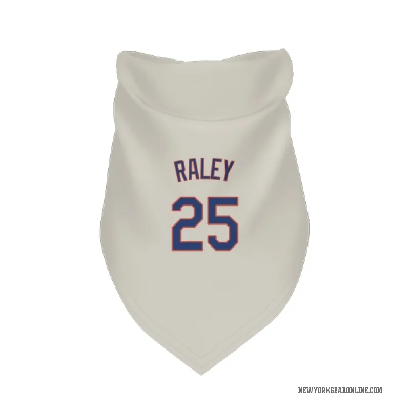 Brooks Raley  Cream New York Mets  Cat & Dog Pet Bandana