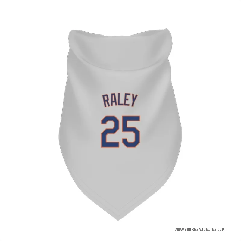 Brooks Raley  Gray New York Mets  Cat & Dog Pet Bandana