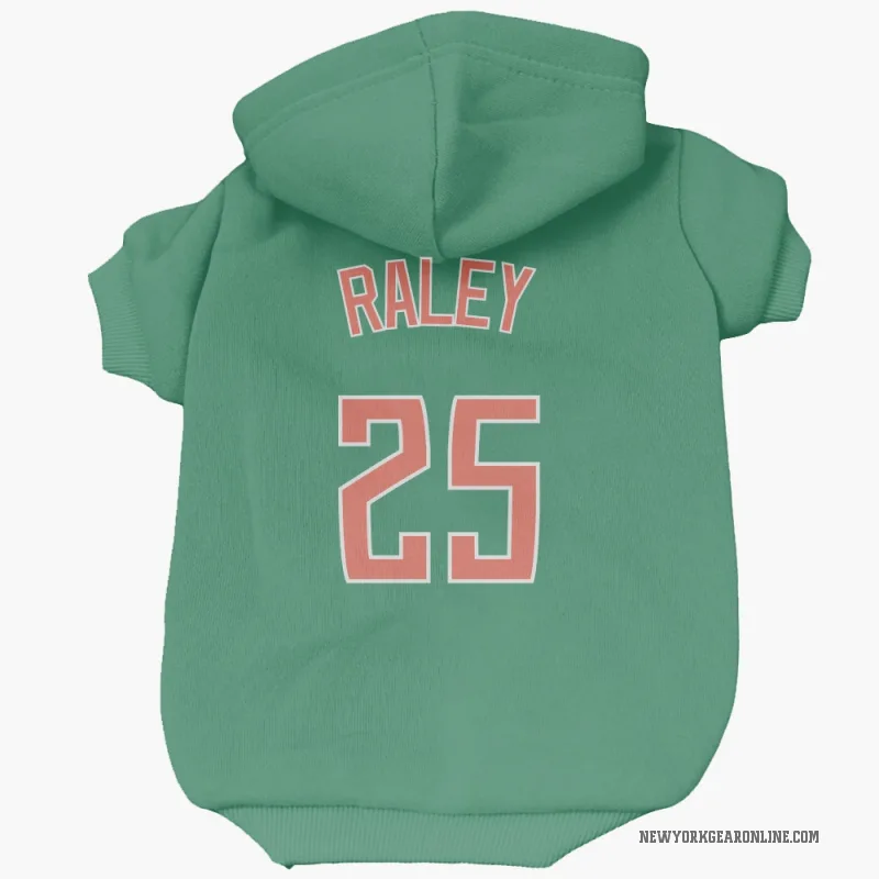 Brooks Raley  Green New York Mets  Cat & Dog Pet Hoodie