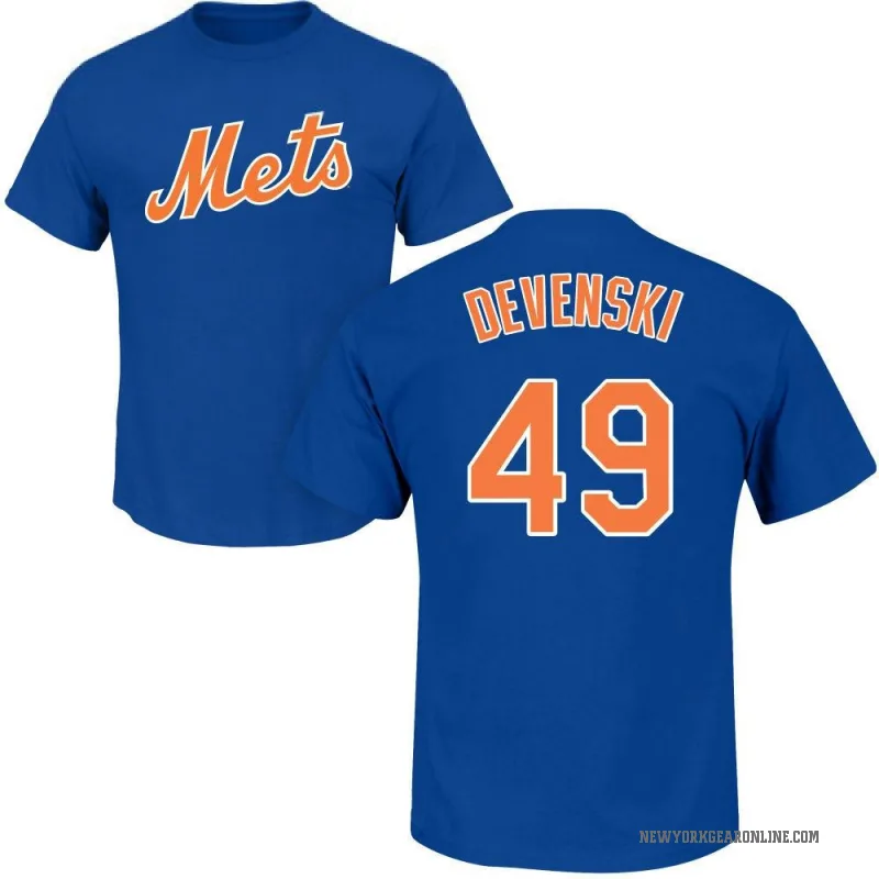 Chris Devenski Youth Royal New York Mets Roster T-Shirt -