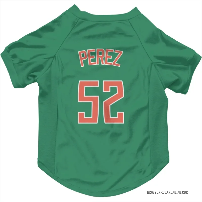 Cionel Perez  Green New York Mets  Cat & Dog Pet Jersey