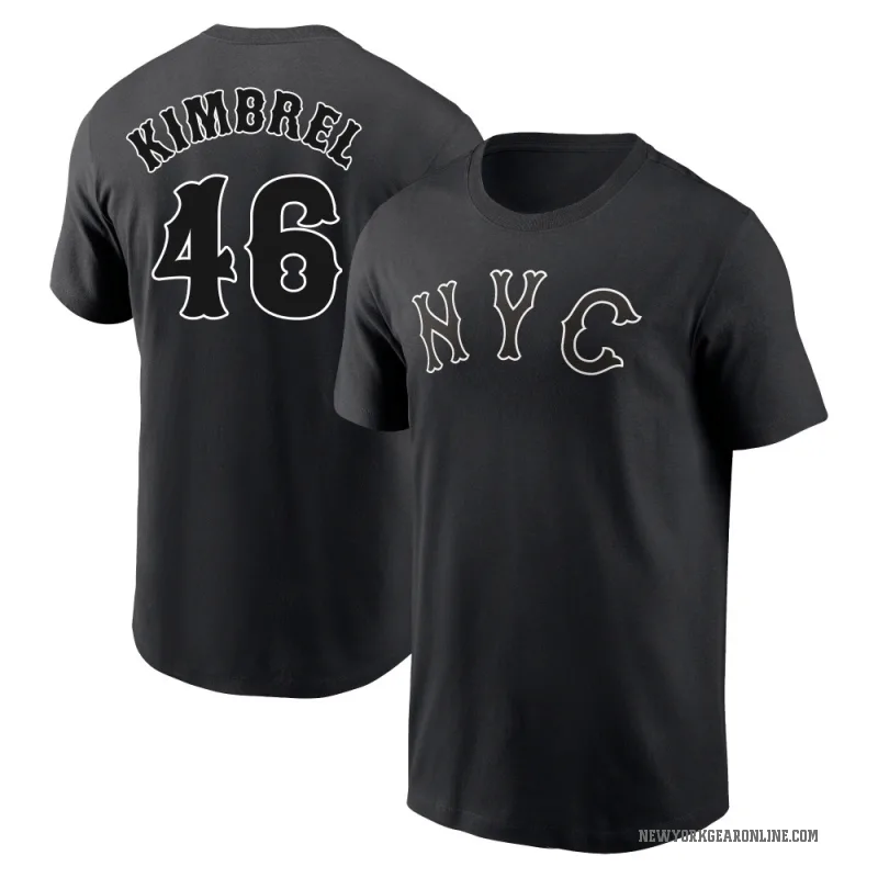 Craig Kimbrel Men's Black New York Mets 2024 City Connect T-Shirt