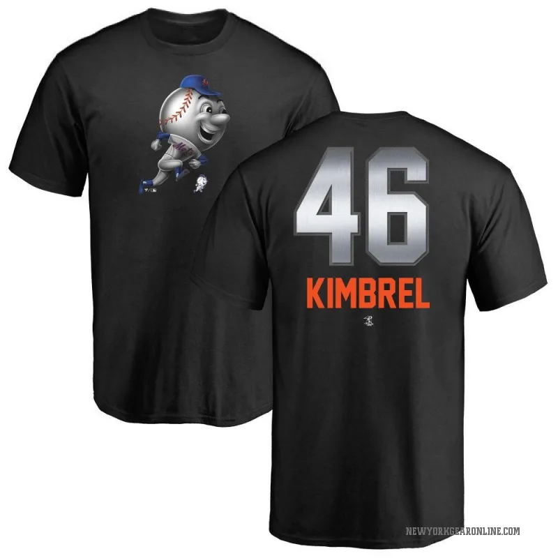 Craig Kimbrel Men's Black New York Mets Midnight Mascot T-Shirt -