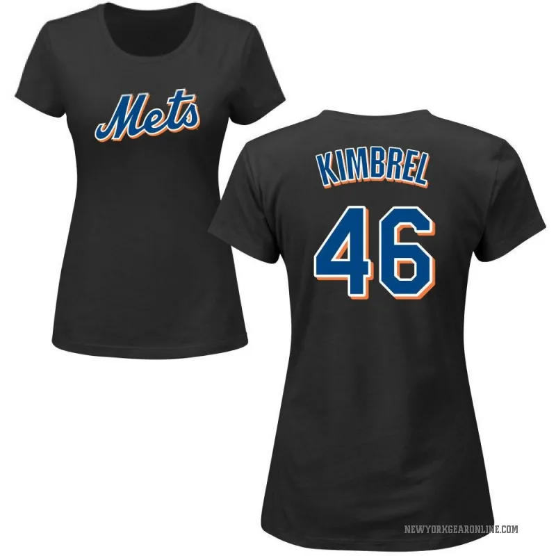 Craig Kimbrel Women's Black New York Mets Roster T-Shirt -