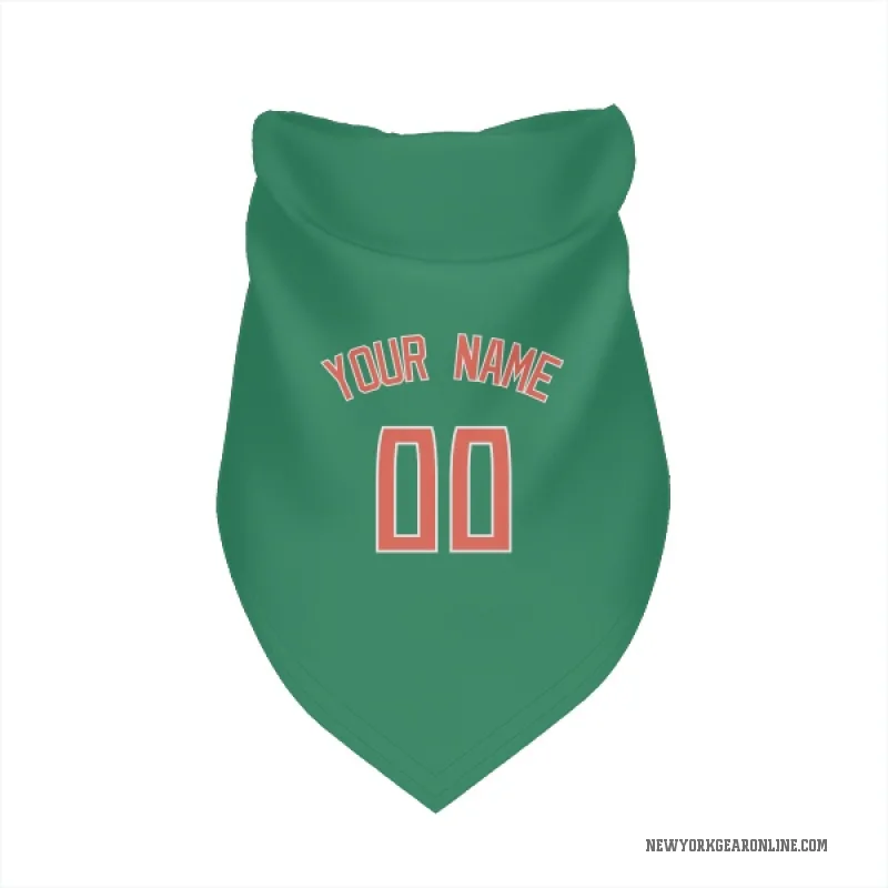 Custom  Green New York Mets   Cat & Dog Pet Bandana