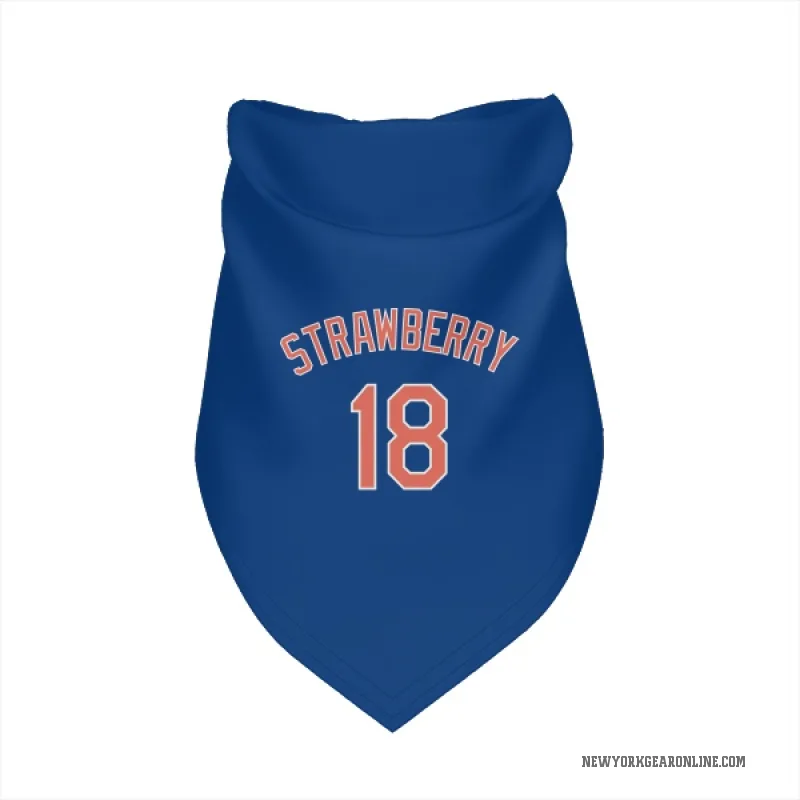 Darryl Strawberry  Royal New York Mets  Cat & Dog Pet Bandana