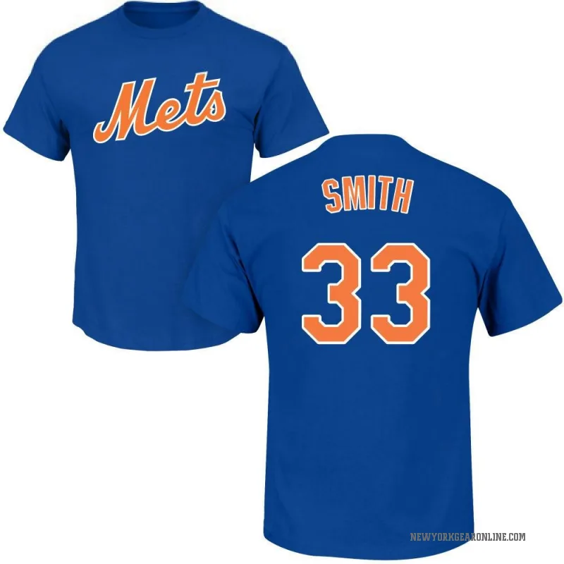 Drew Smith Youth Royal New York Mets Roster T-Shirt -