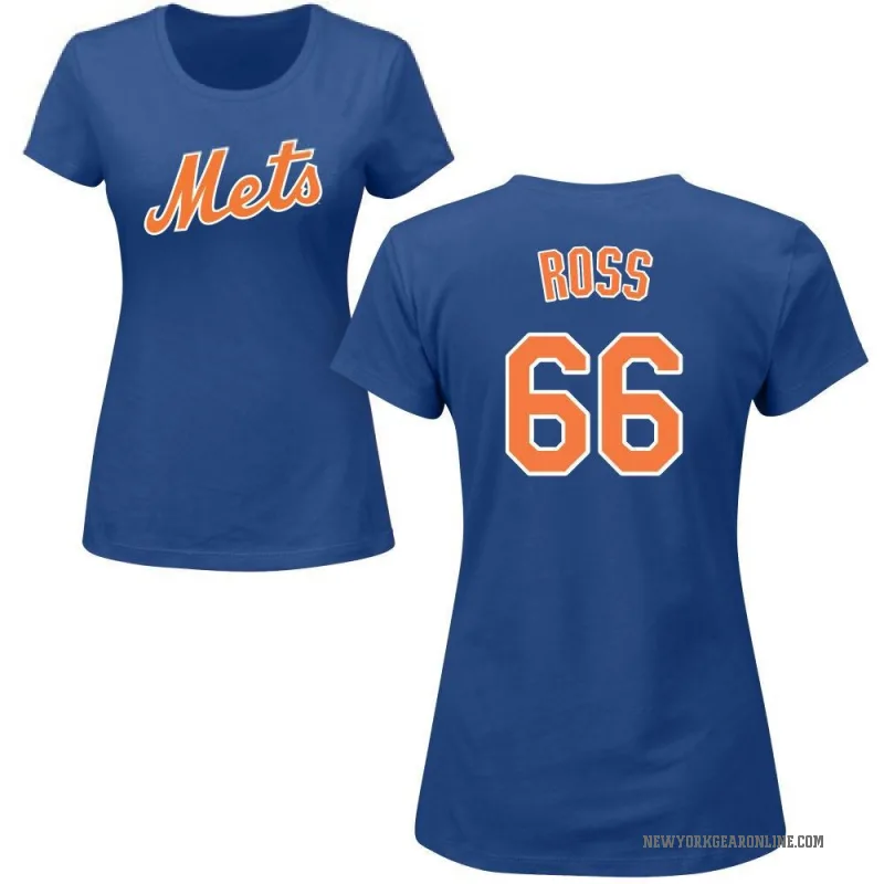 Dylan Ross Women's Royal New York Mets Roster T-Shirt -