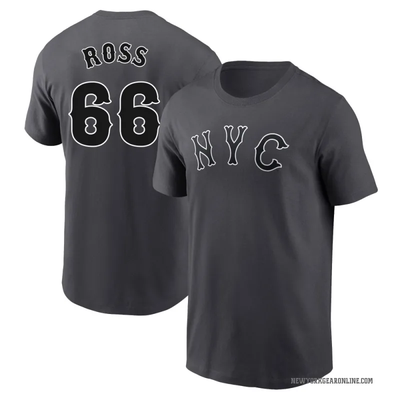 Dylan Ross Youth New York Mets Graphite 2024 City Connect Fuse T-Shirt
