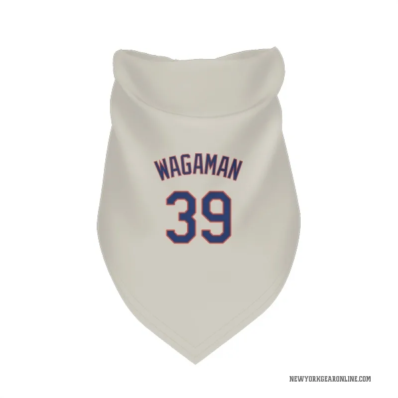 Eric Wagaman Cream New York Mets Cat & Dog Pet Bandana