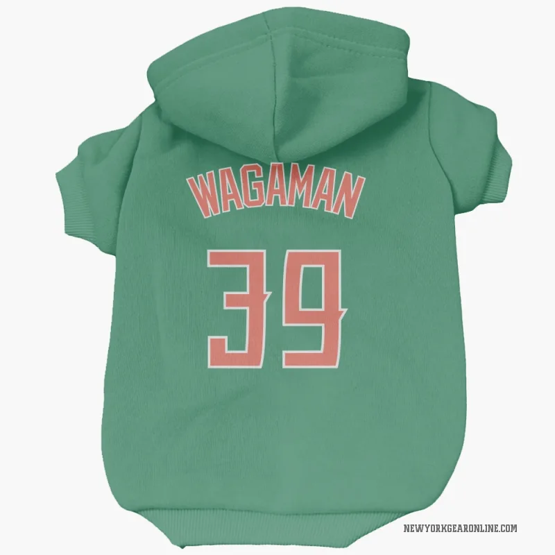 Eric Wagaman  Green New York Mets  Cat & Dog Pet Hoodie