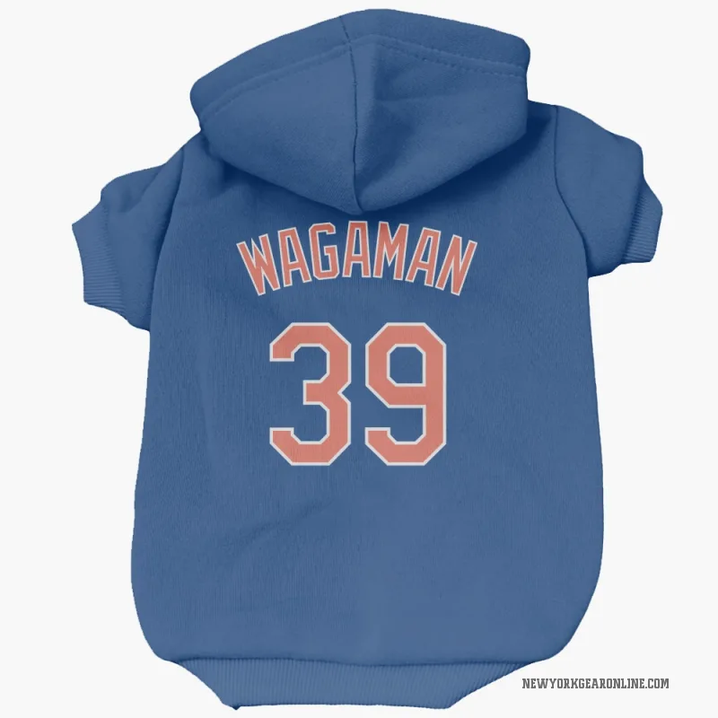 Eric Wagaman  Royal New York Mets  Cat & Dog Pet Hoodie