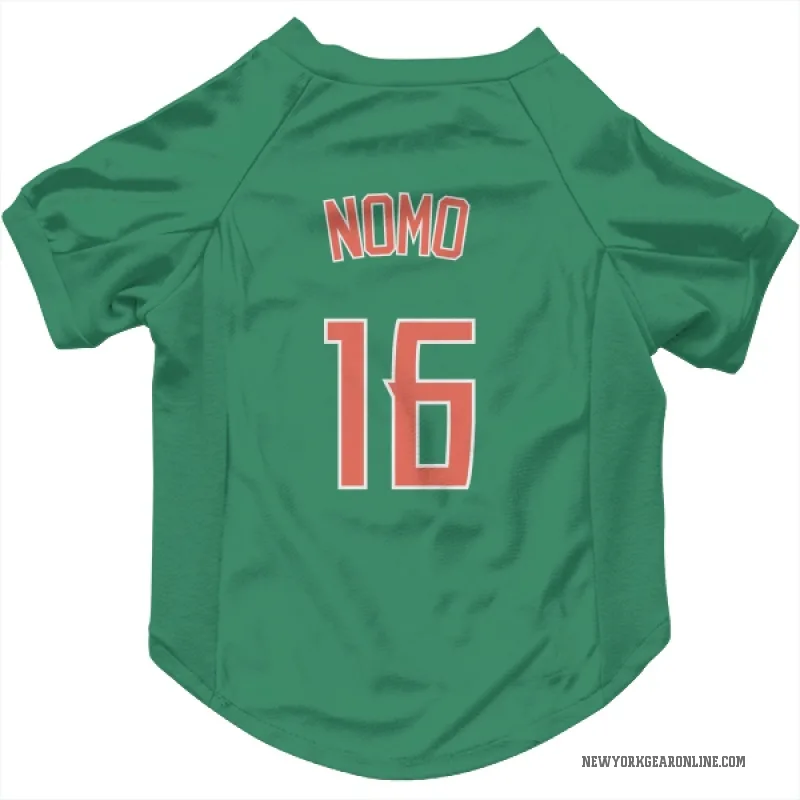 Hideo Nomo  Green New York Mets  Cat & Dog Pet Jersey
