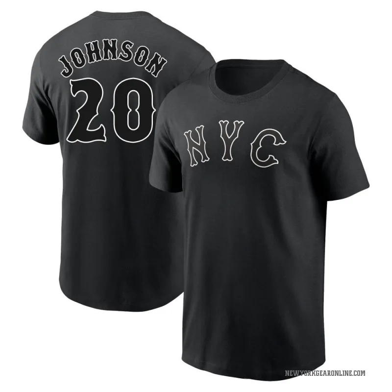 Howard Johnson Men's Black New York Mets 2024 City Connect T-Shirt