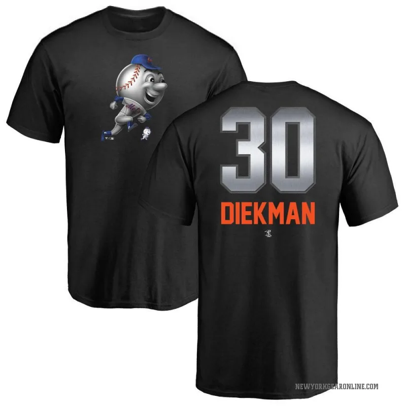 Jake Diekman Youth Black New York Mets Midnight Mascot T-Shirt -