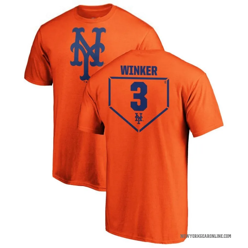 Jesse Winker Men's Orange New York Mets RBI T-Shirt -