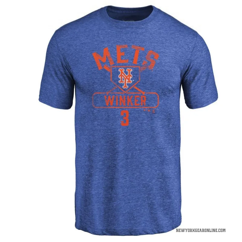 Jesse Winker Youth Royal New York Mets Base Runner T-Shirt -