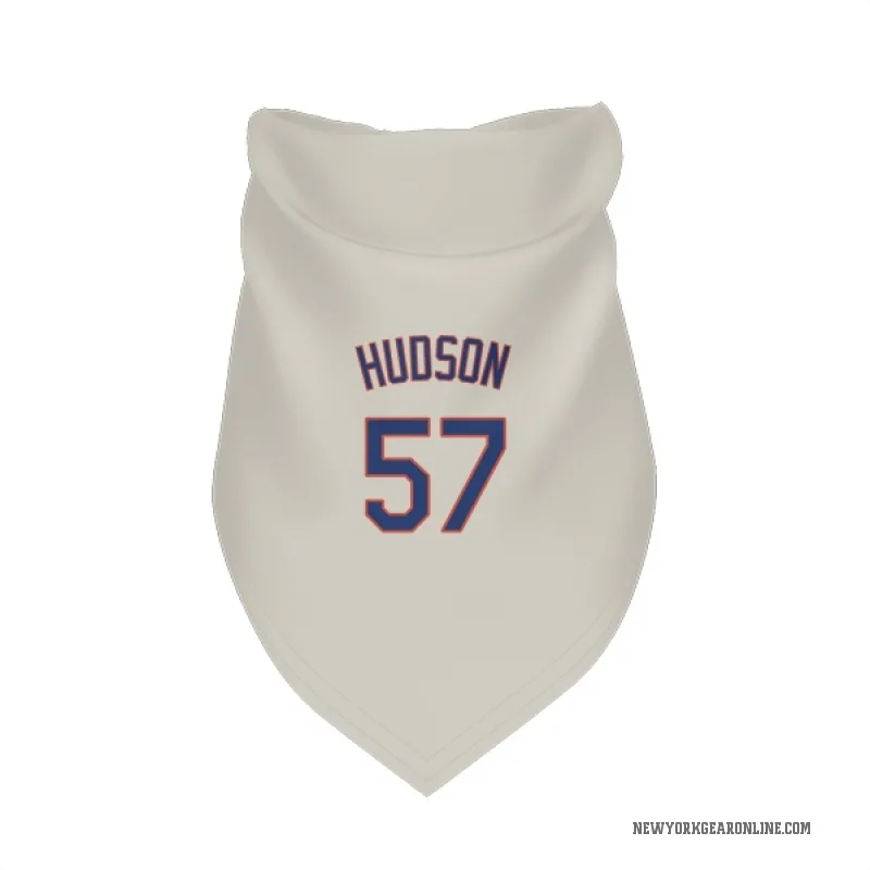 Joe Hudson  Cream New York Mets  Cat & Dog Pet Bandana