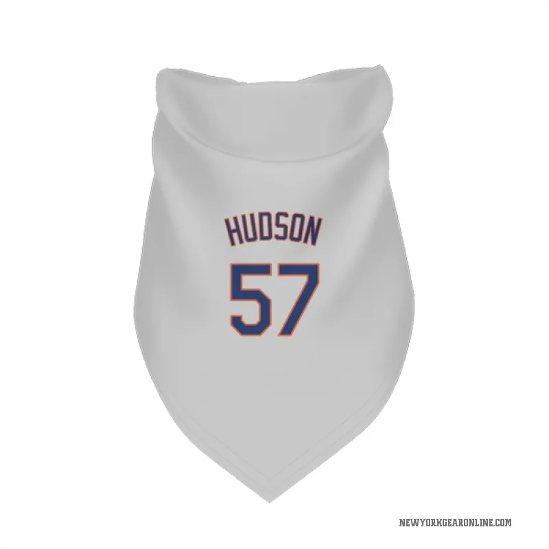 Joe Hudson  Gray New York Mets  Cat & Dog Pet Bandana