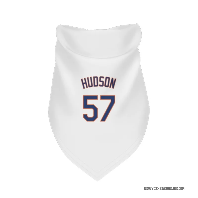 Joe Hudson  White New York Mets  Cat & Dog Pet Bandana