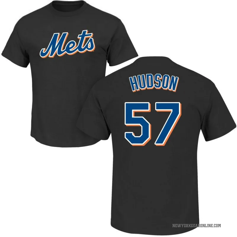 Joe Hudson Youth Black New York Mets Roster T-Shirt -
