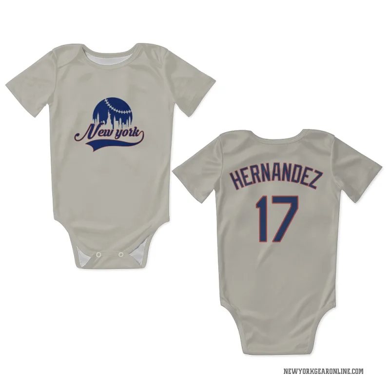 Keith Hernandez  Cream New York Mets  Newborn & Infant Bodysuit
