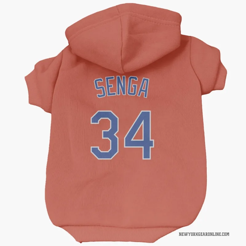 Kodai Senga  Black New York Mets  Cat & Dog Pet Hoodie