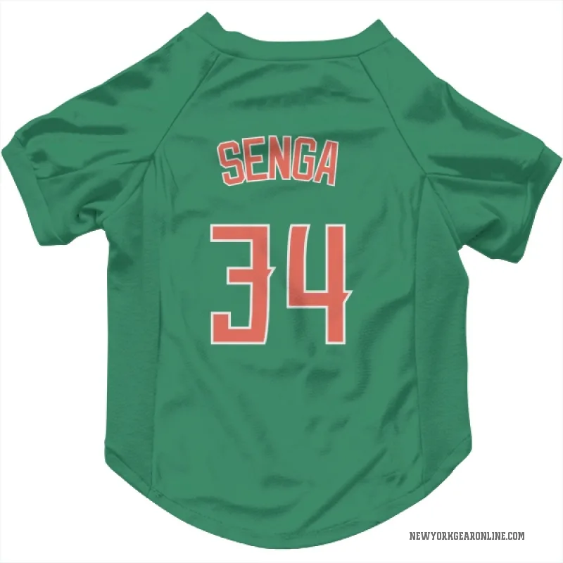Kodai Senga  Green New York Mets  Cat & Dog Pet Jersey