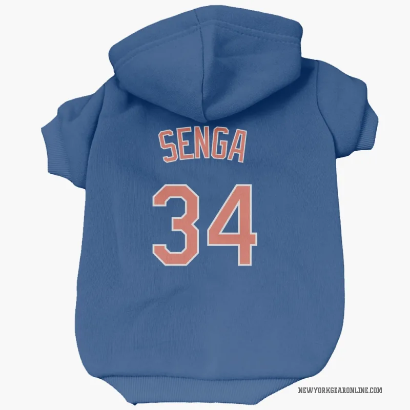 Kodai Senga  Royal New York Mets  Cat & Dog Pet Hoodie