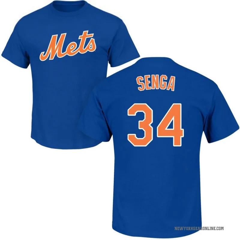 Kodai Senga Youth Royal New York Mets Roster T-Shirt -