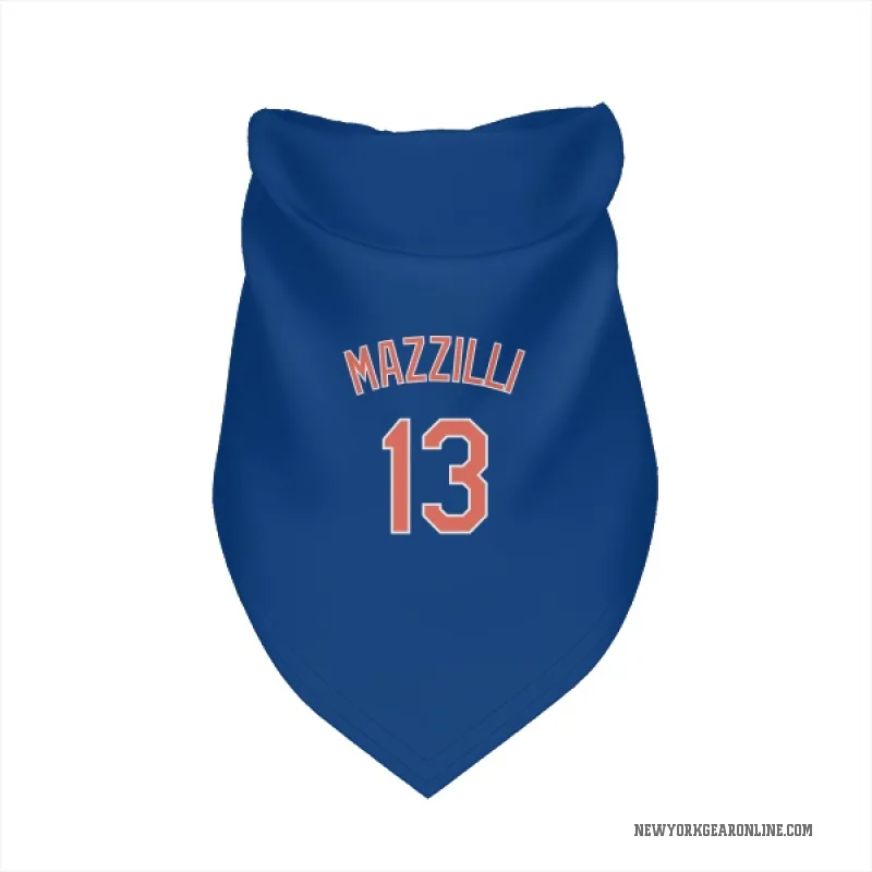 Lee Mazzilli  Royal New York Mets  Cat & Dog Pet Bandana