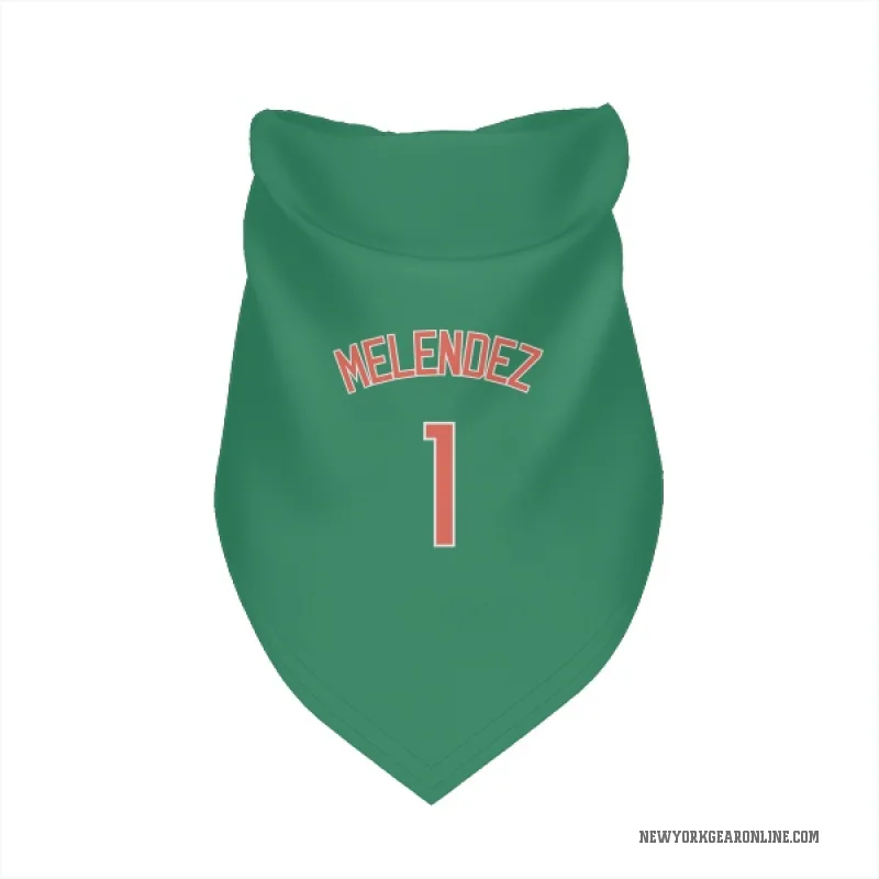 MJ Melendez  Green New York Mets  Cat & Dog Pet Bandana