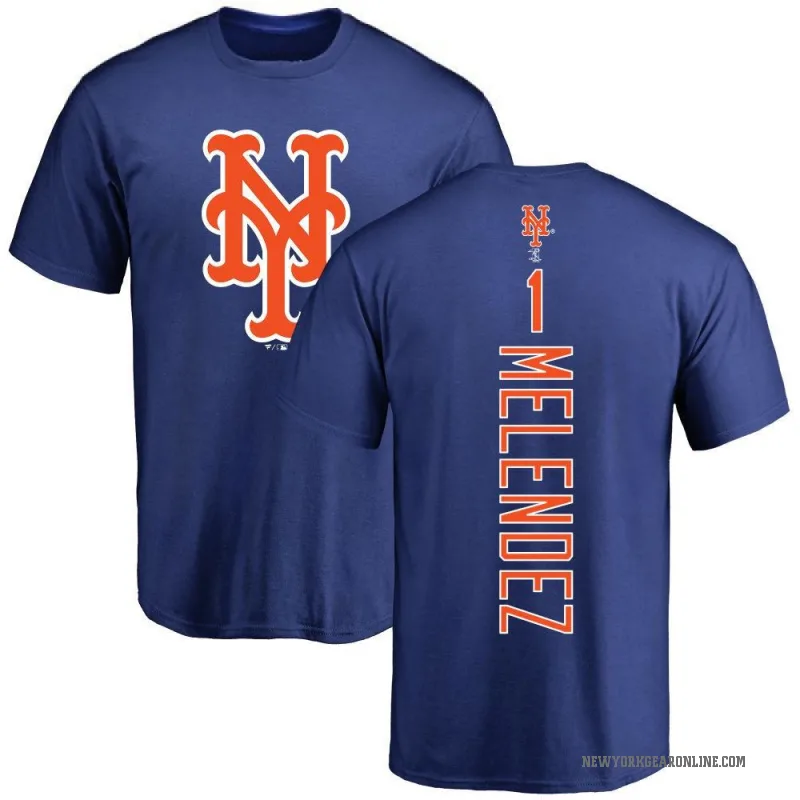 MJ Melendez Men's Royal New York Mets Backer T-Shirt -