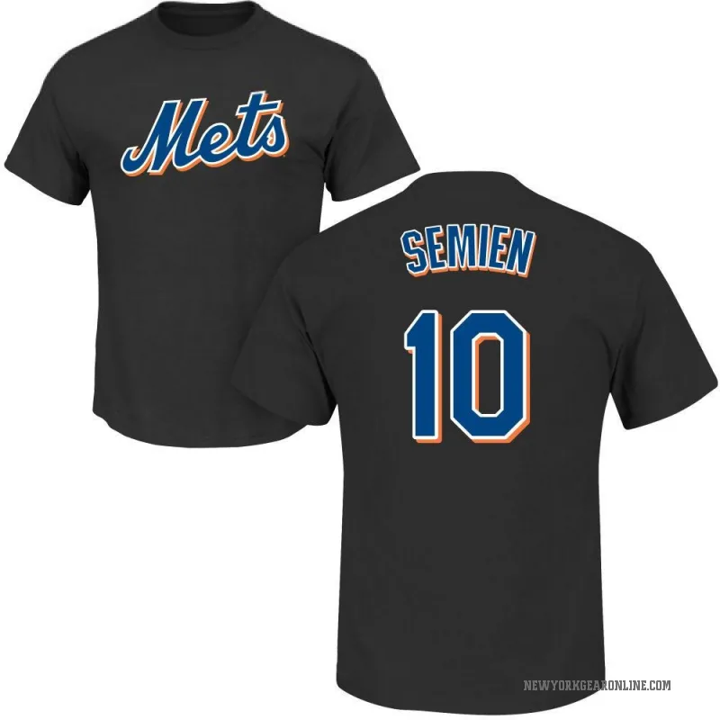 Marcus Semien Men's Black New York Mets Roster T-Shirt -