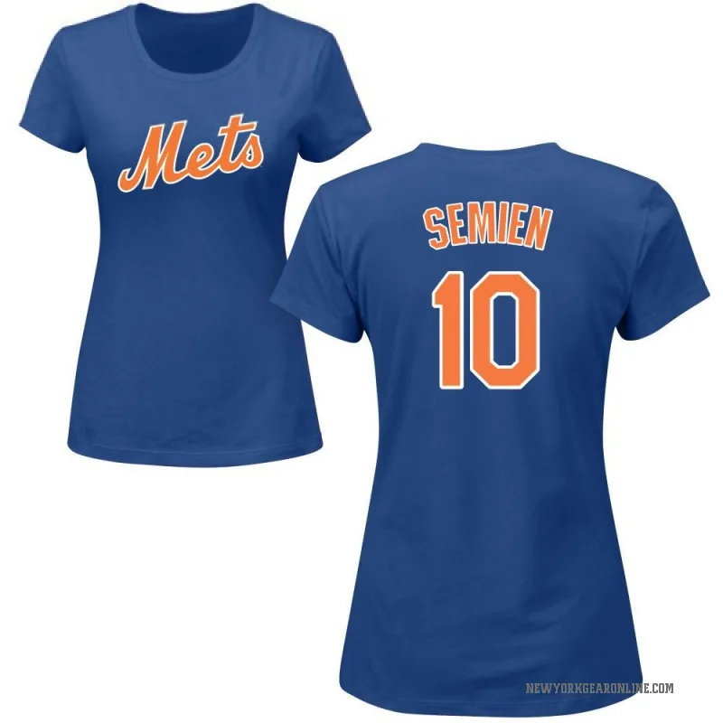 Marcus Semien Women's Royal New York Mets Roster T-Shirt -