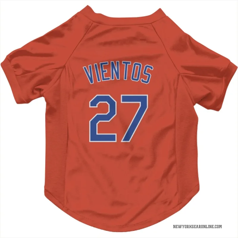 Mark Vientos  Black New York Mets  Cat & Dog Pet Jersey