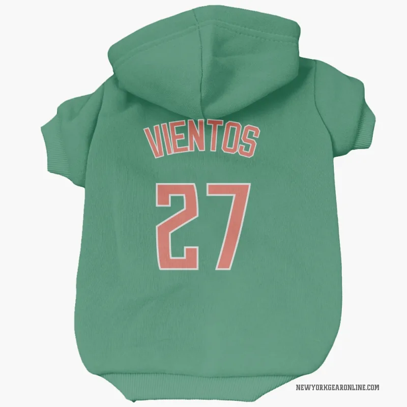 Mark Vientos  Green New York Mets  Cat & Dog Pet Hoodie