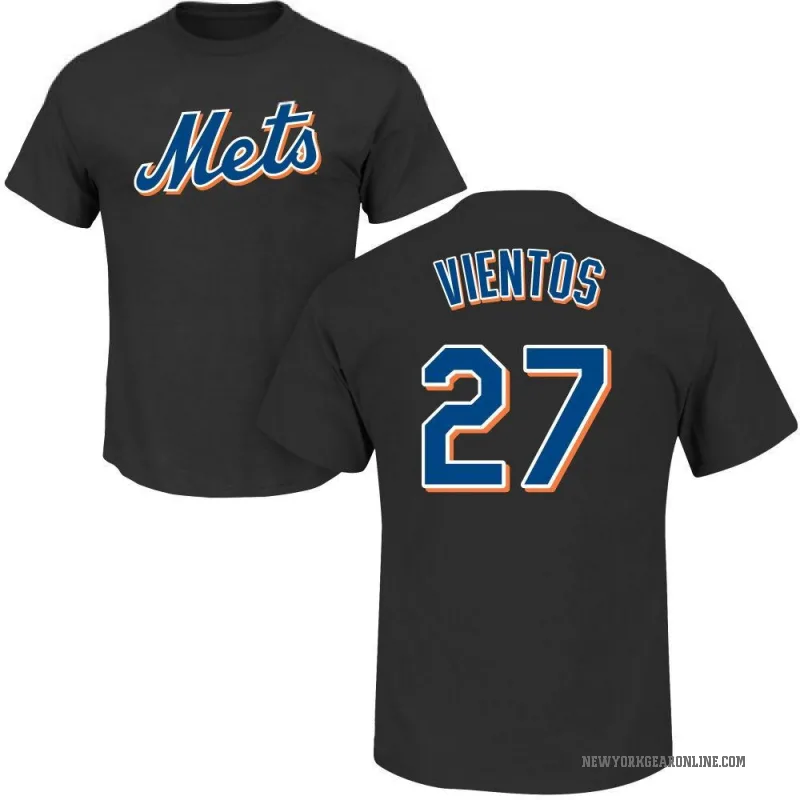 Mark Vientos Men's Black New York Mets Roster T-Shirt -