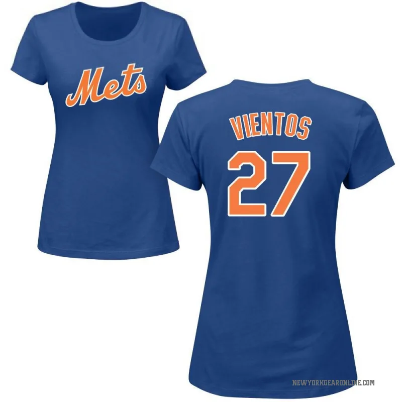 Mark Vientos Women's Royal New York Mets Roster T-Shirt -
