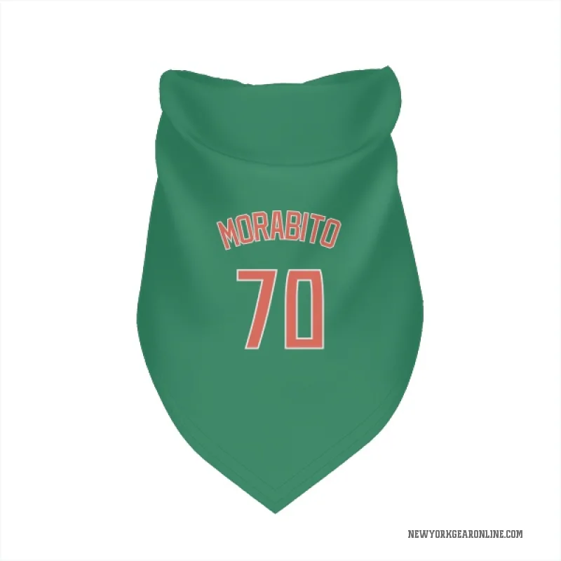 Nick Morabito  Green New York Mets  Cat & Dog Pet Bandana