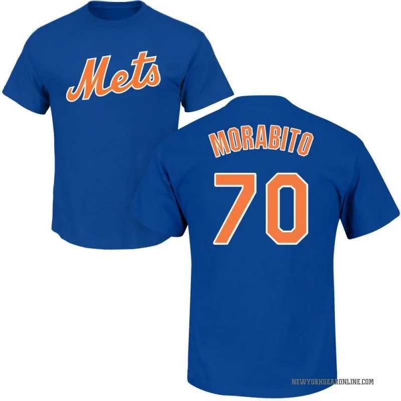Nick Morabito Men's Royal New York Mets Roster T-Shirt -