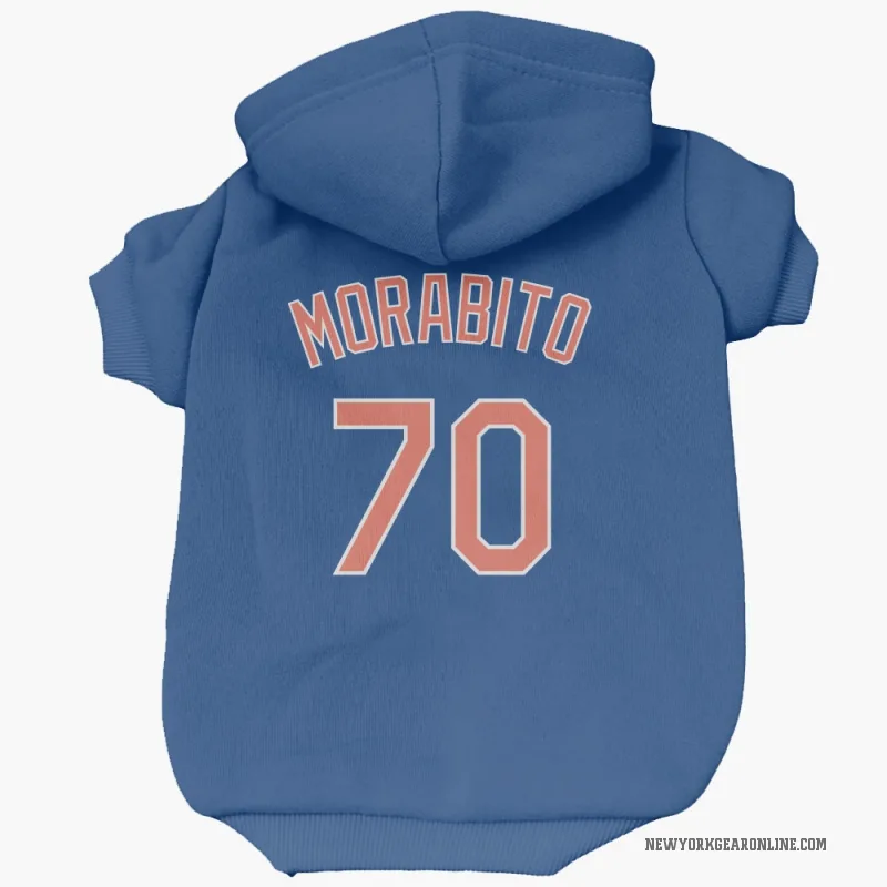 Nick Morabito  Royal New York Mets  Cat & Dog Pet Hoodie
