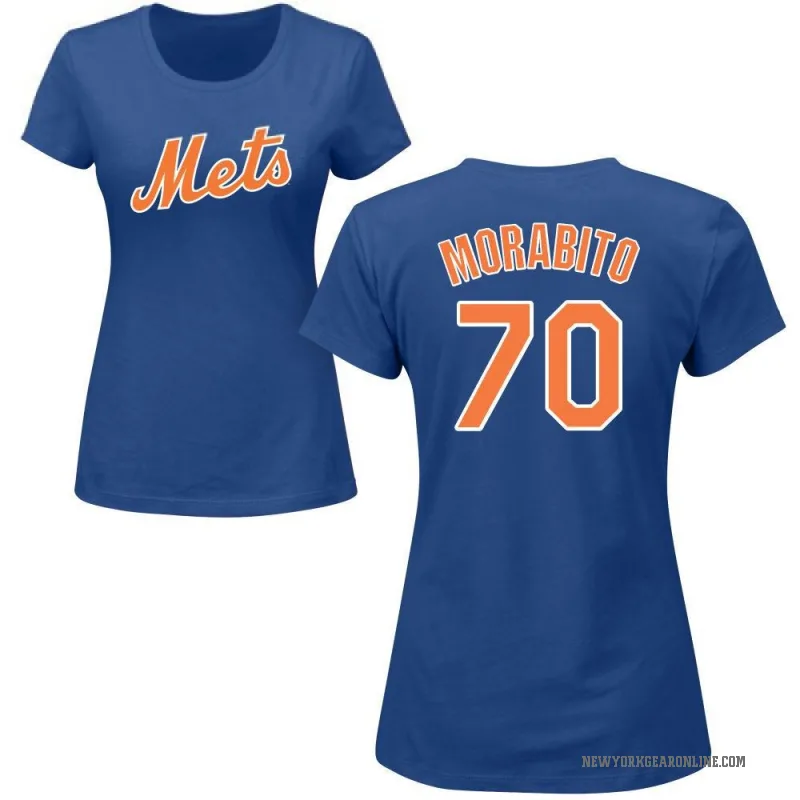 Nick Morabito Women's Royal New York Mets Roster T-Shirt -