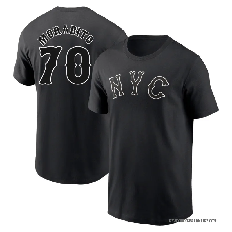 Nick Morabito Youth Black New York Mets 2024 City Connect T-Shirt