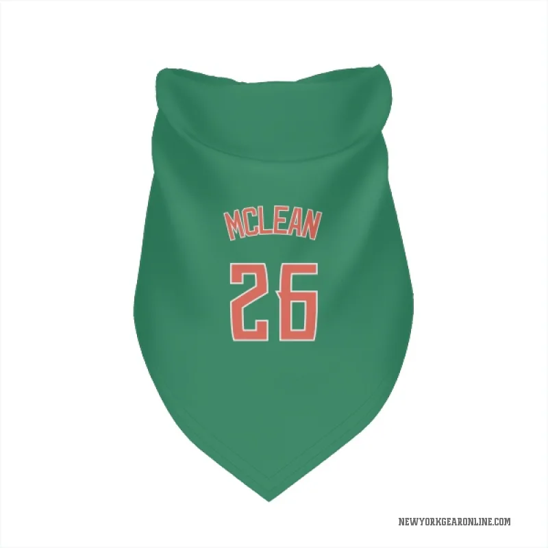 Nolan McLean  Green New York Mets  Cat & Dog Pet Bandana