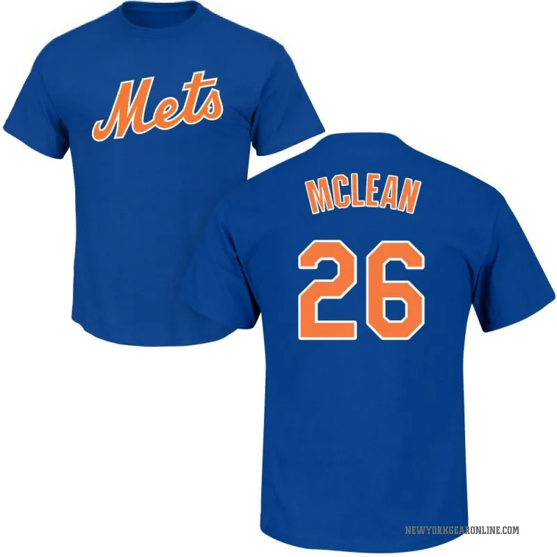 Nolan McLean Men's Royal New York Mets Roster T-Shirt -