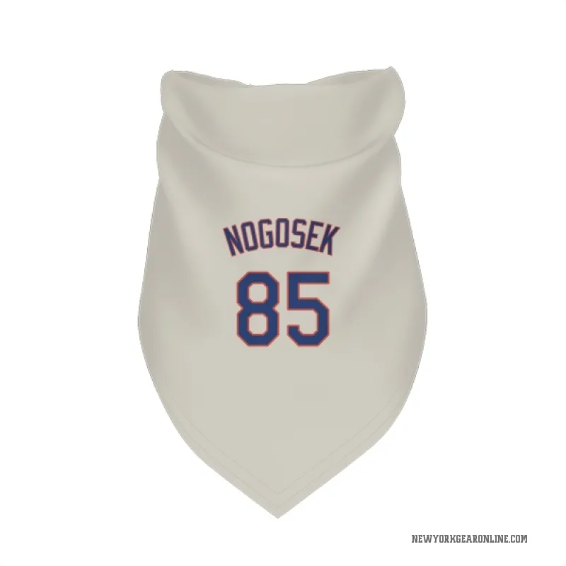 Stephen Nogosek  Cream New York Mets  Cat & Dog Pet Bandana