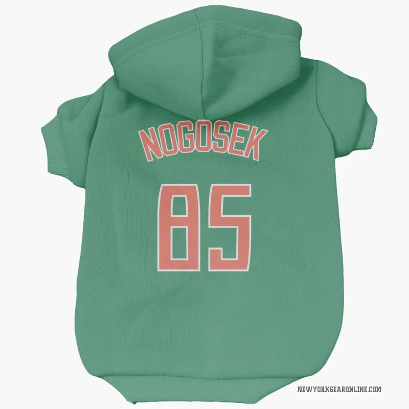 Stephen Nogosek  Green New York Mets  Cat & Dog Pet Hoodie
